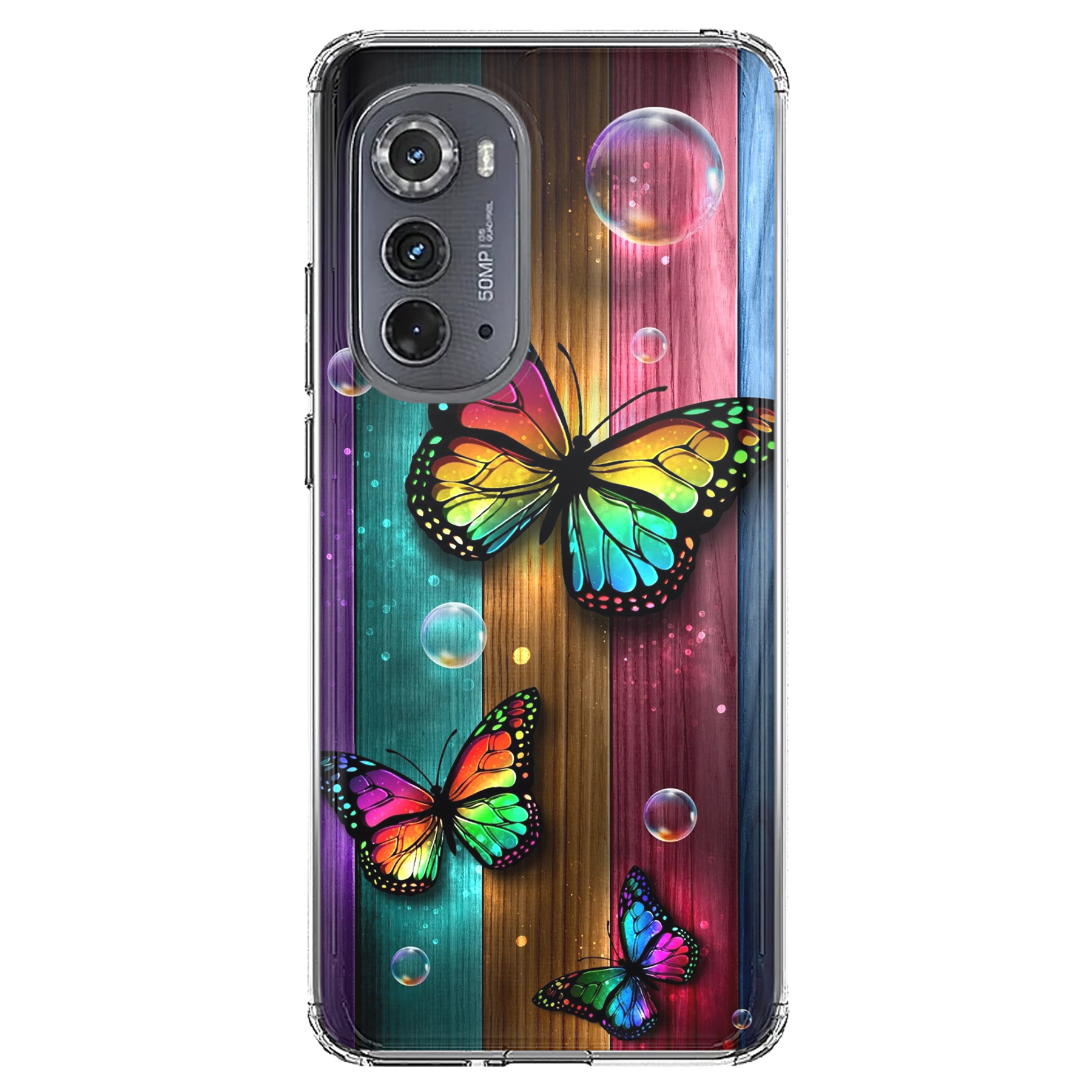 For Motorola Edge+ 2022 2023 Edge 5G UW TPU Phone Case+Tempered Glass-BUF - Picture 15 of 16