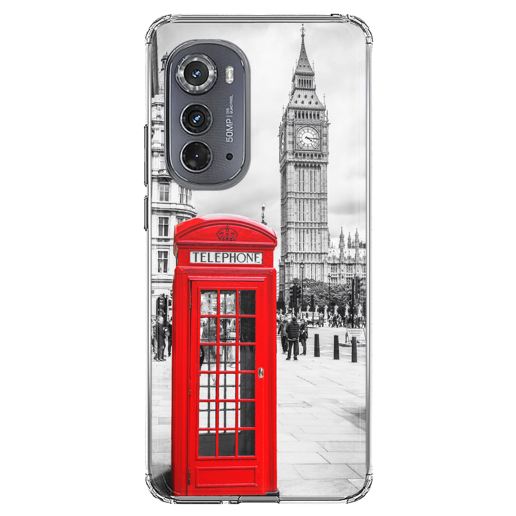 For Motorola Edge+ 2022 2023 Edge 5G UW TPU Phone Case+Tempered Glass-LMK - Picture 12 of 19