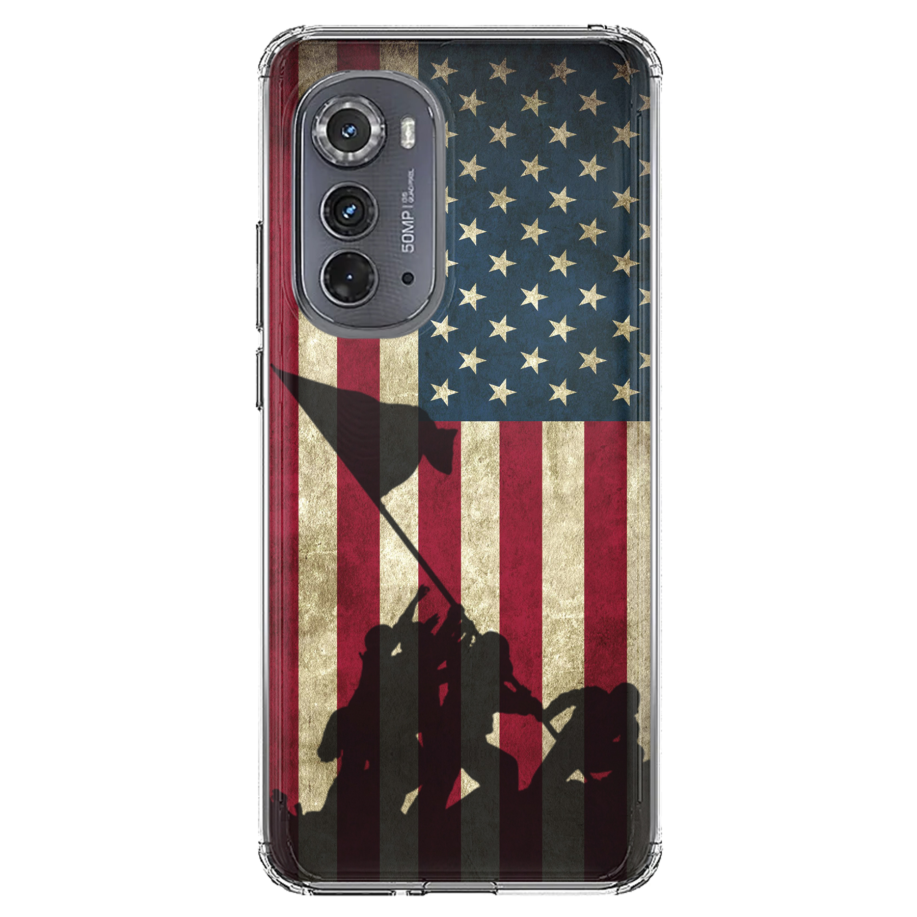 For Motorola Edge+ 2022 2023 Edge 5G UW TPU Phone Case+Tempered Glass-USA - Picture 15 of 22