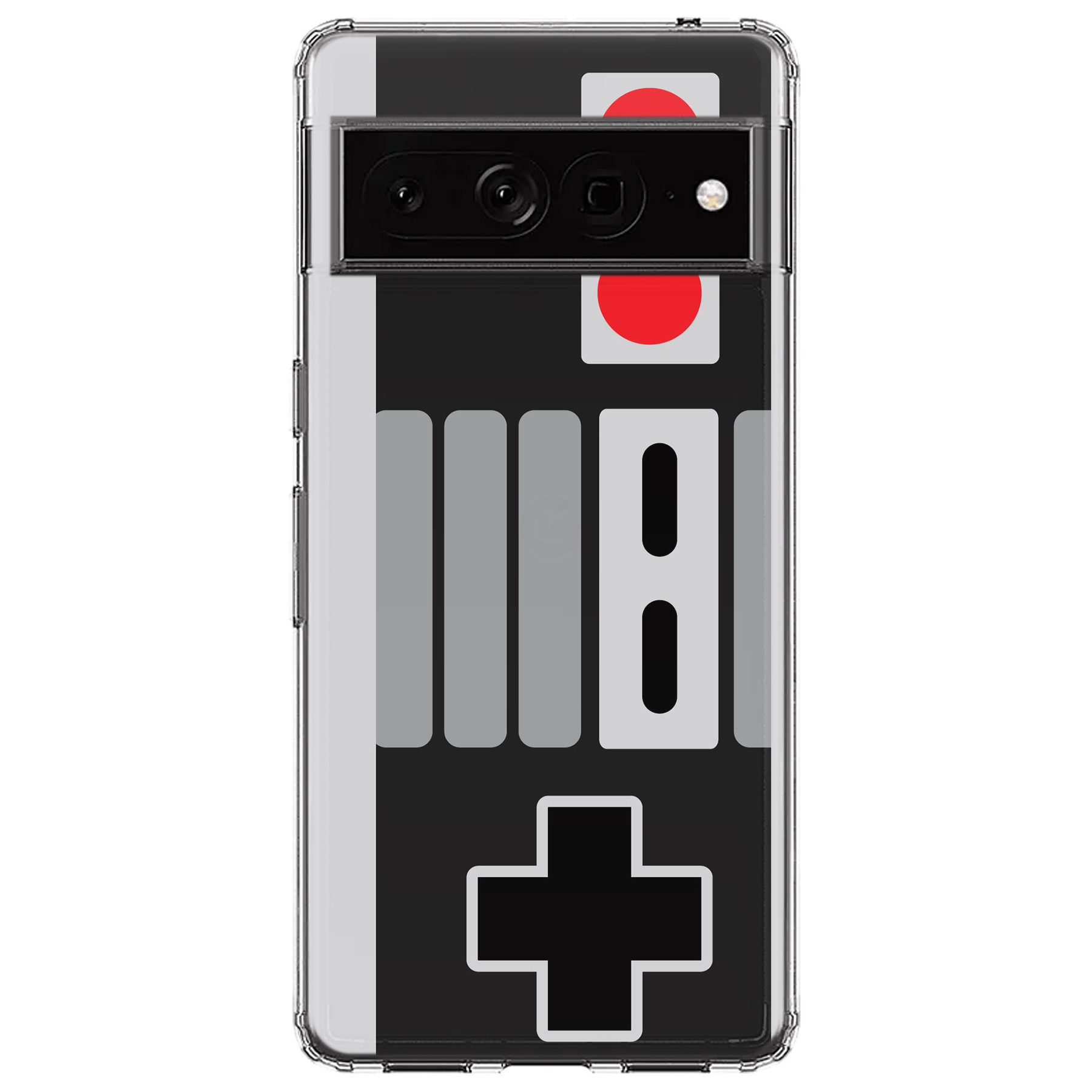 Custodia Google Pixel 7A Trasparente Con Design Panda: Cover In Silicone Morbido TPU Antiurto - 2
