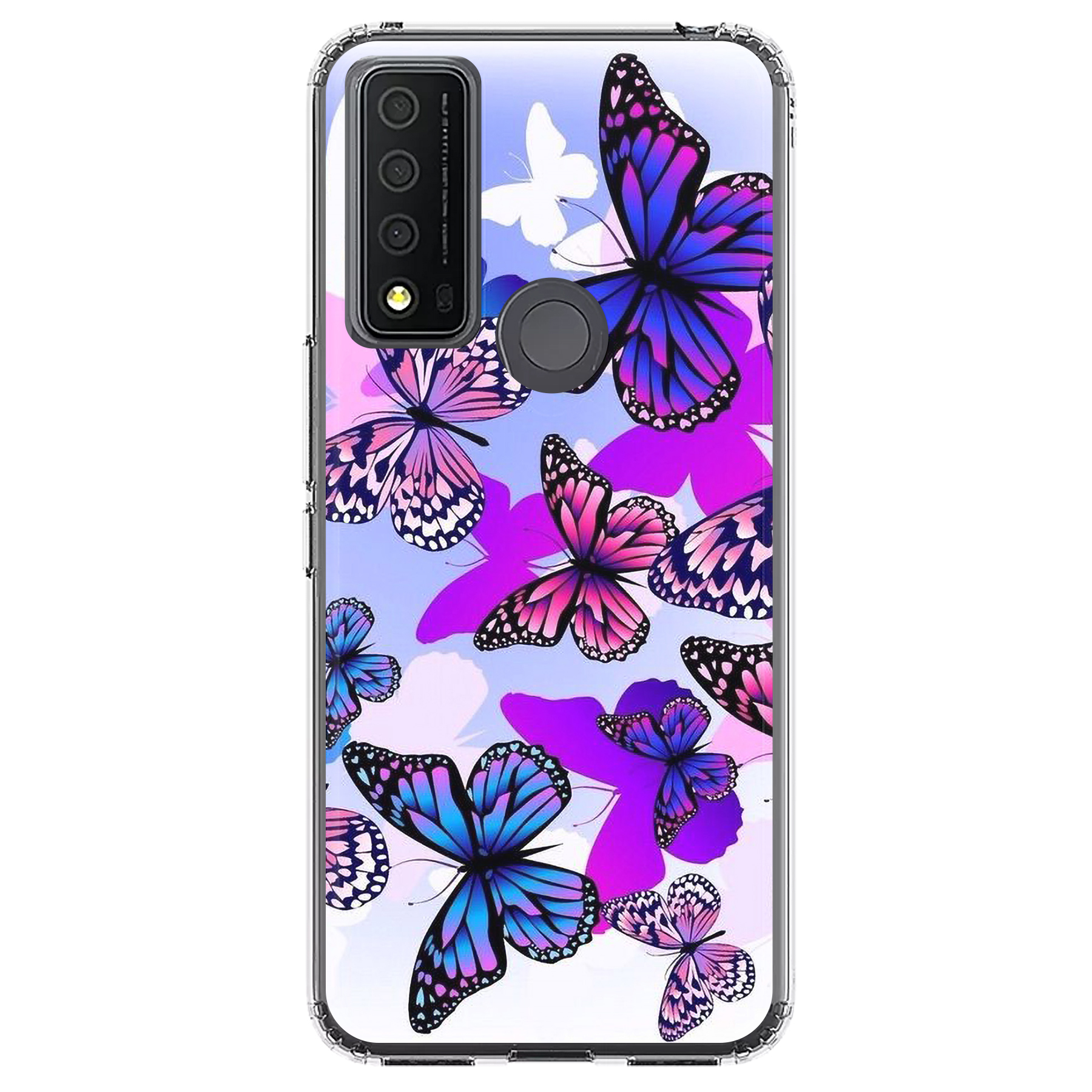 Custodia Trasparente + 2 Vetri Temperati Per Doogee V20 5G – Cover In Silicone TPU Antiurto, Kit Protezione Completo