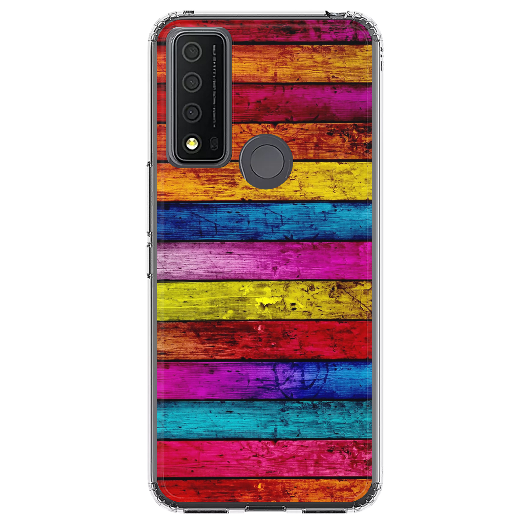 For TCL 30XE 5g 40XE 30V 20XE 20A ShockProof TPU Phone Case+Tempered Glass-THM - Picture 9 of 22