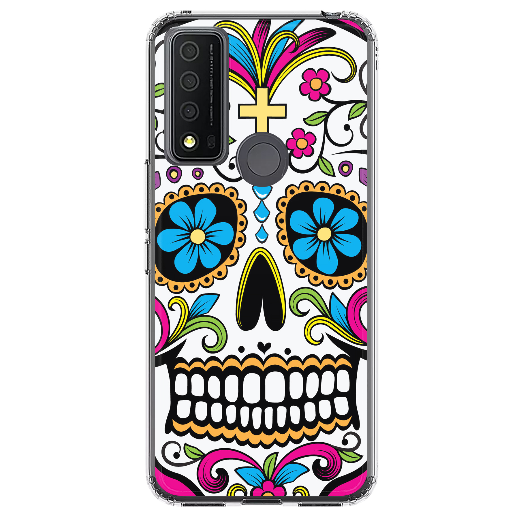For TCL 30XE 5g 40XE 30V 20XE 20A ShockProof TPU Phone Case+Tempered Glass-THM - Picture 10 of 22