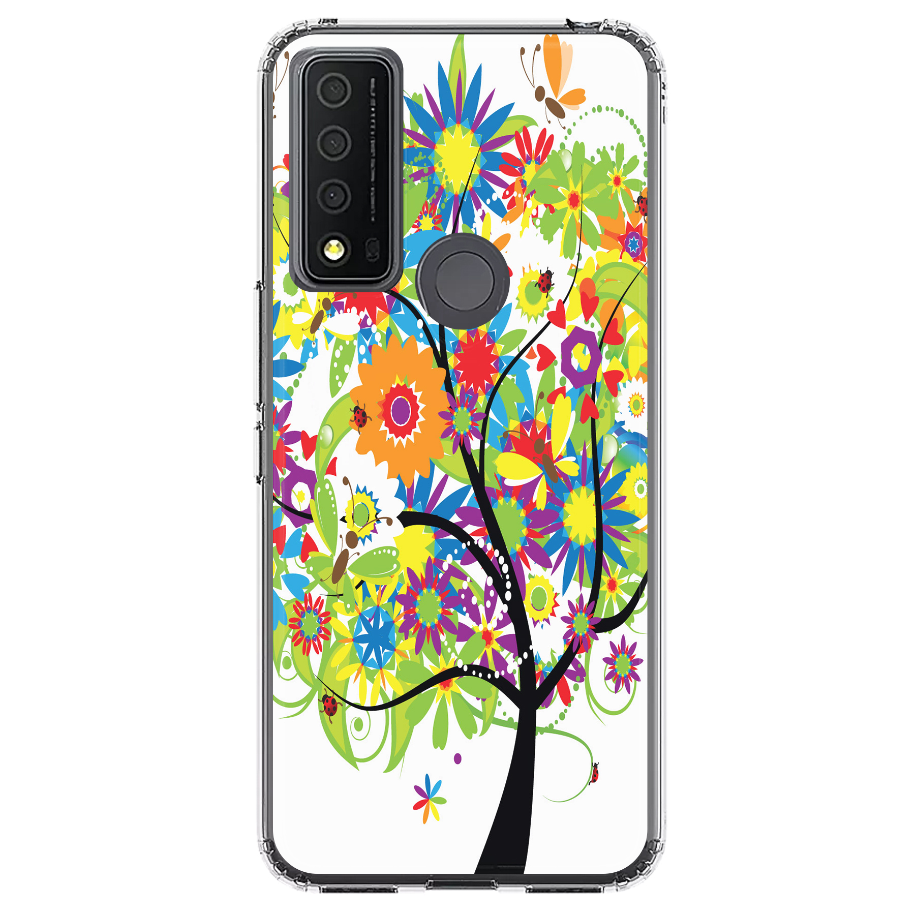 Für TCL 30XE 5g 40XE 30V 20XE 20A Stoßfeste TPU Handyhülle + Hartglas - FLR - Bild 10 von 19