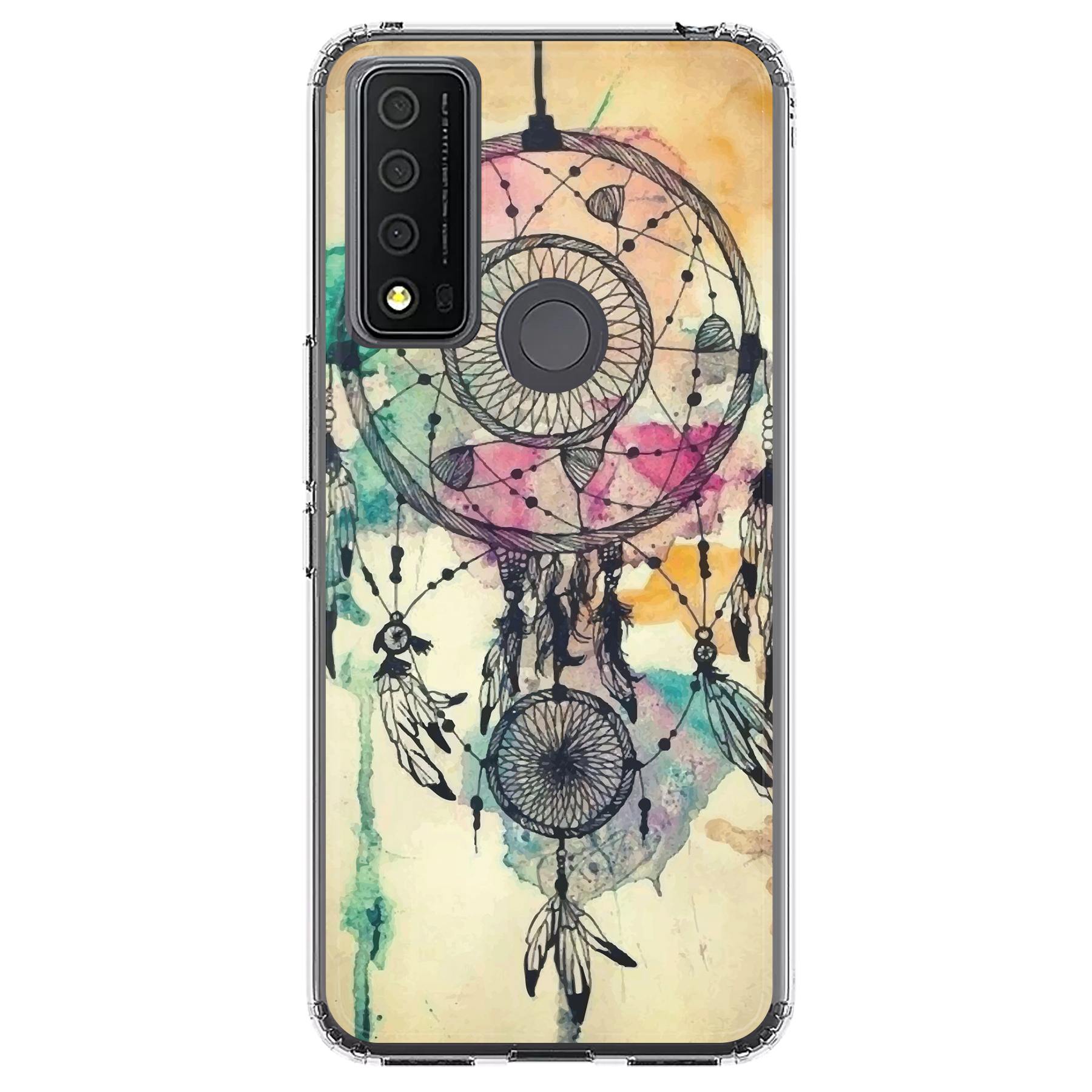 For TCL 30XE 5g 40XE 30V 20XE 20A ShockProof TPU Phone Case+Tempered Glass-THM - Picture 12 of 22