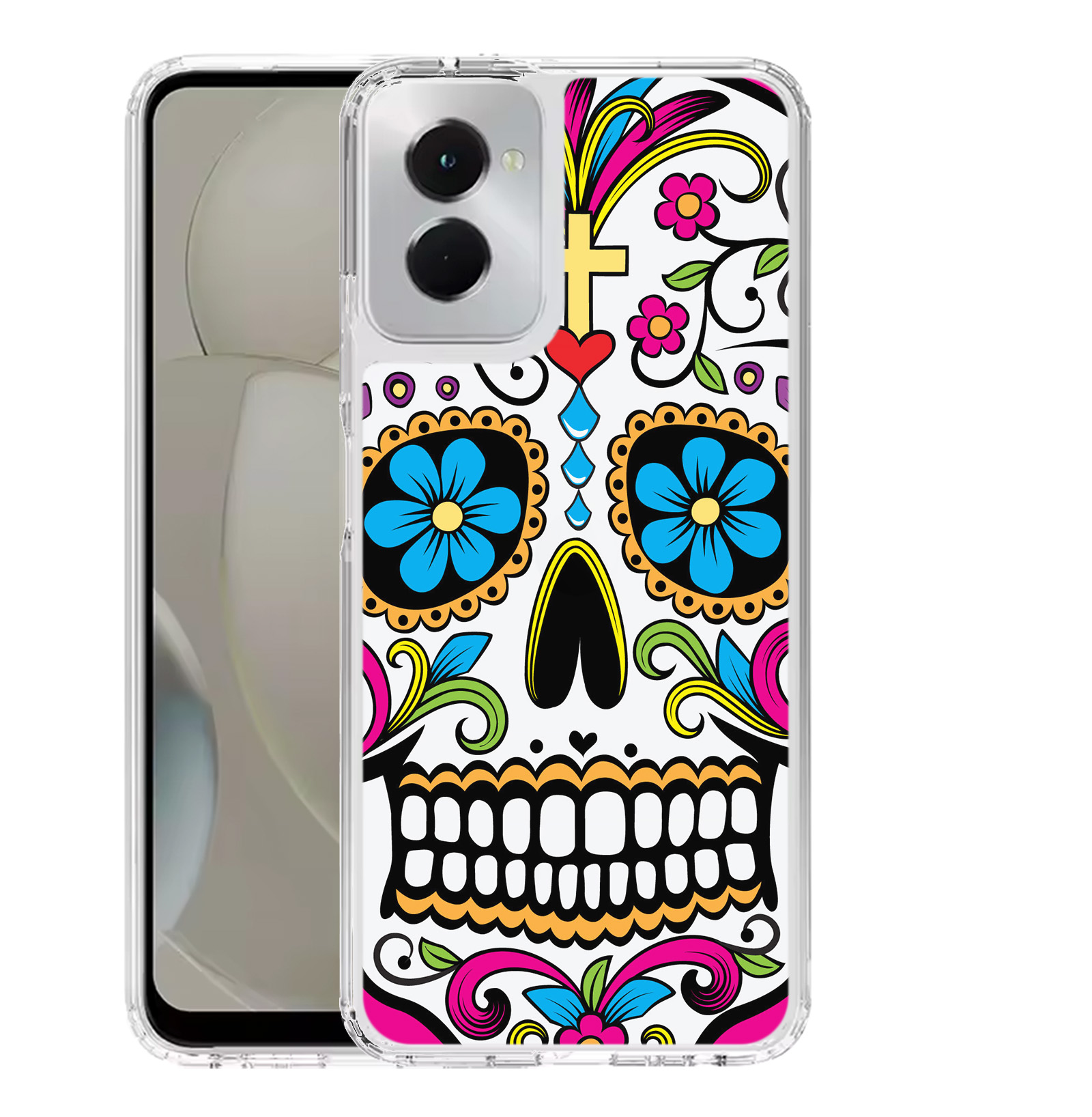 Plastic+Gel Case Cover&Tempered glass For Moto G Power 5G 2024 2023 2022-THM - Picture 13 of 51