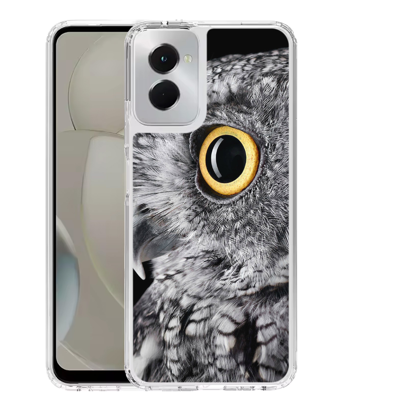 Kunststoff + Gel Case Cover & Hartglas für Moto G Power 5G 2024 2023 2022 - EULE - Bild 28 von 36