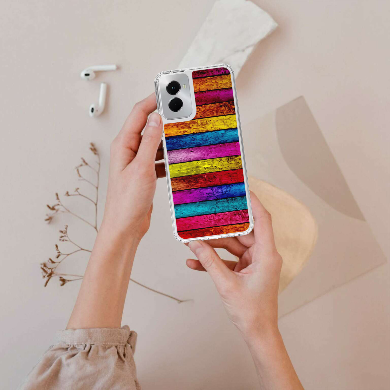 Plastic+Gel Case Cover&Tempered glass For Moto G Power 5G 2024 2023 2022-THM - Picture 11 of 51