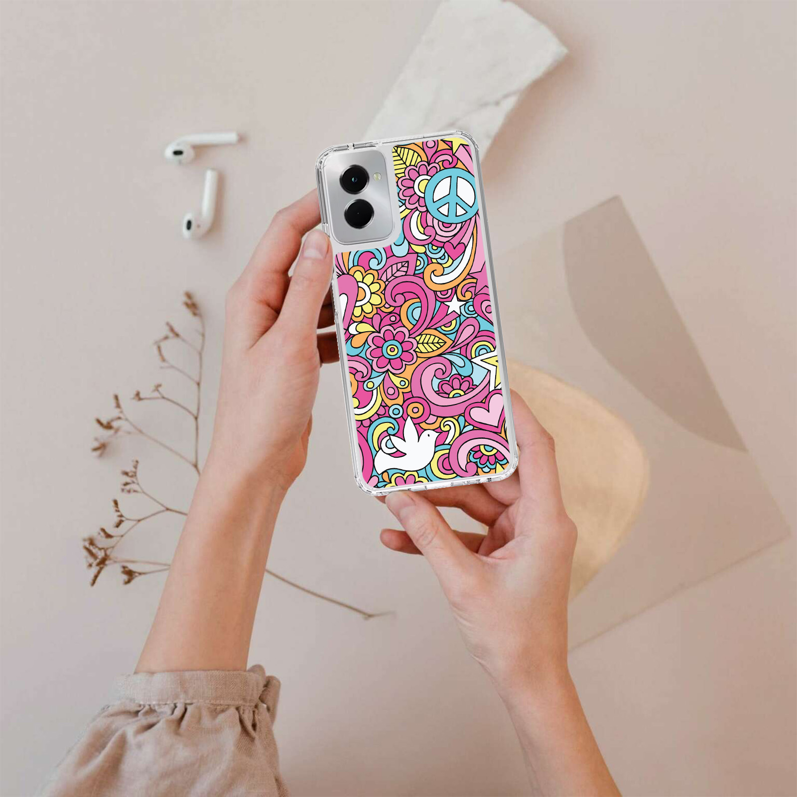 Plastic+Gel Case Cover&Tempered glass For Moto G Power 5G 2024 2023 2022-THM - Picture 23 of 51