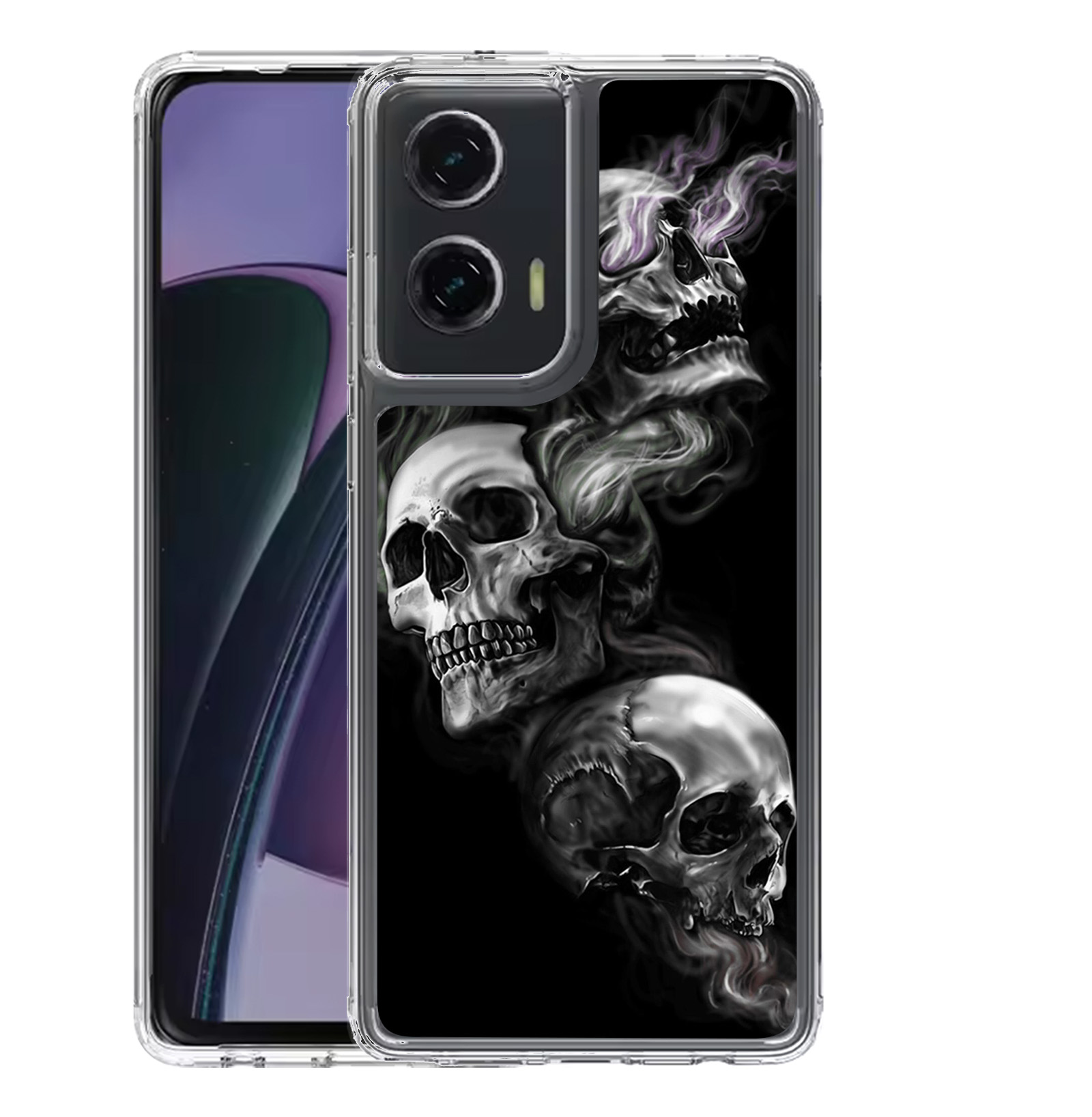 Plastic+Gel Case Cover&Tempered glass For Moto G Stylus 5G 2024 2023 2022-SKL - Picture 22 of 39