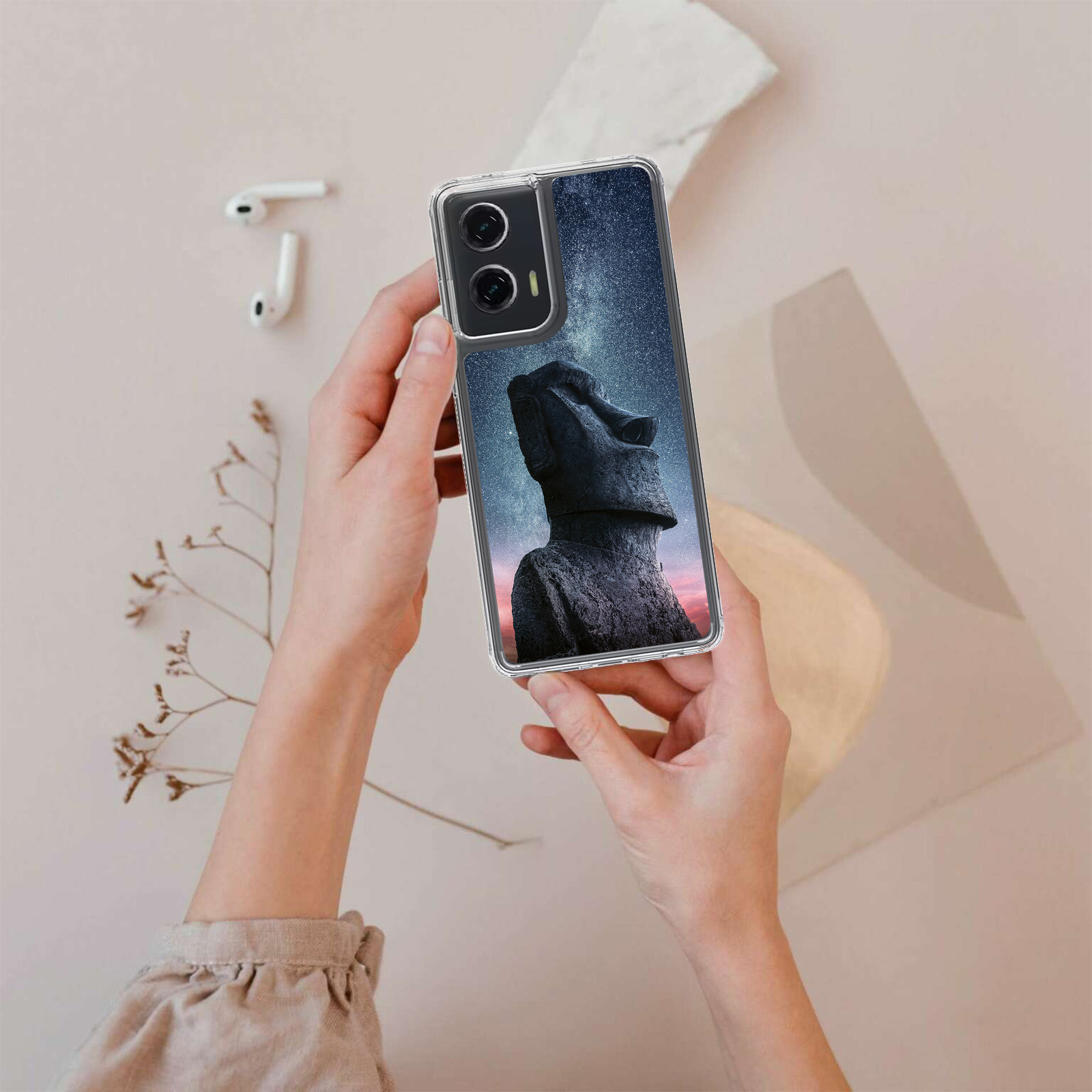 Custodia plastica+gel e vetro temperato per Moto G Stylus 5G 2024 2023 2022-LMK - Foto 41 di 42