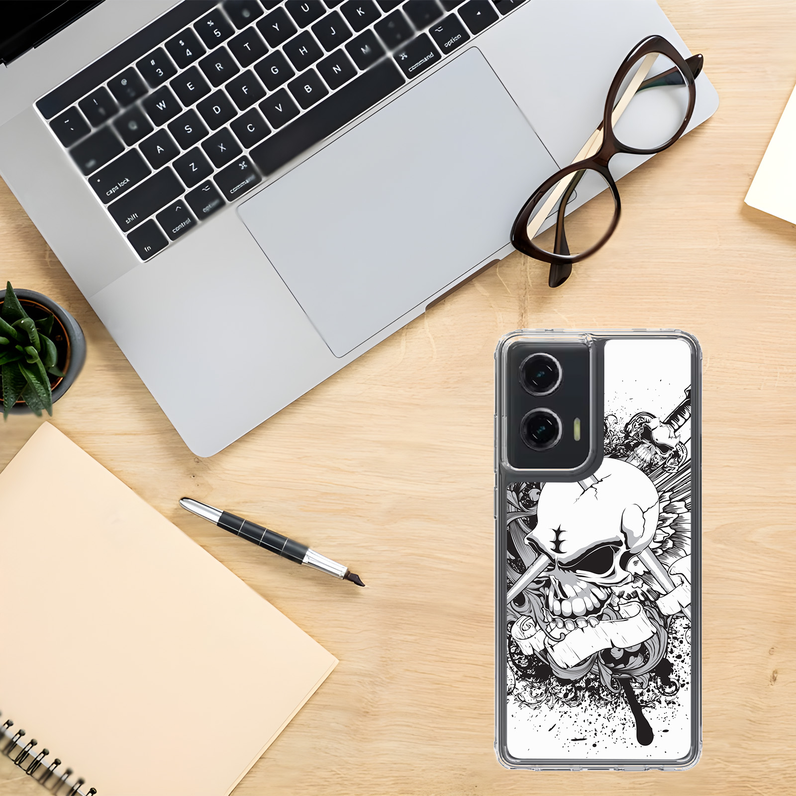 Plastic+Gel Case Cover&Tempered glass For Moto G Stylus 5G 2024 2023 2022-SKL - Picture 12 of 39