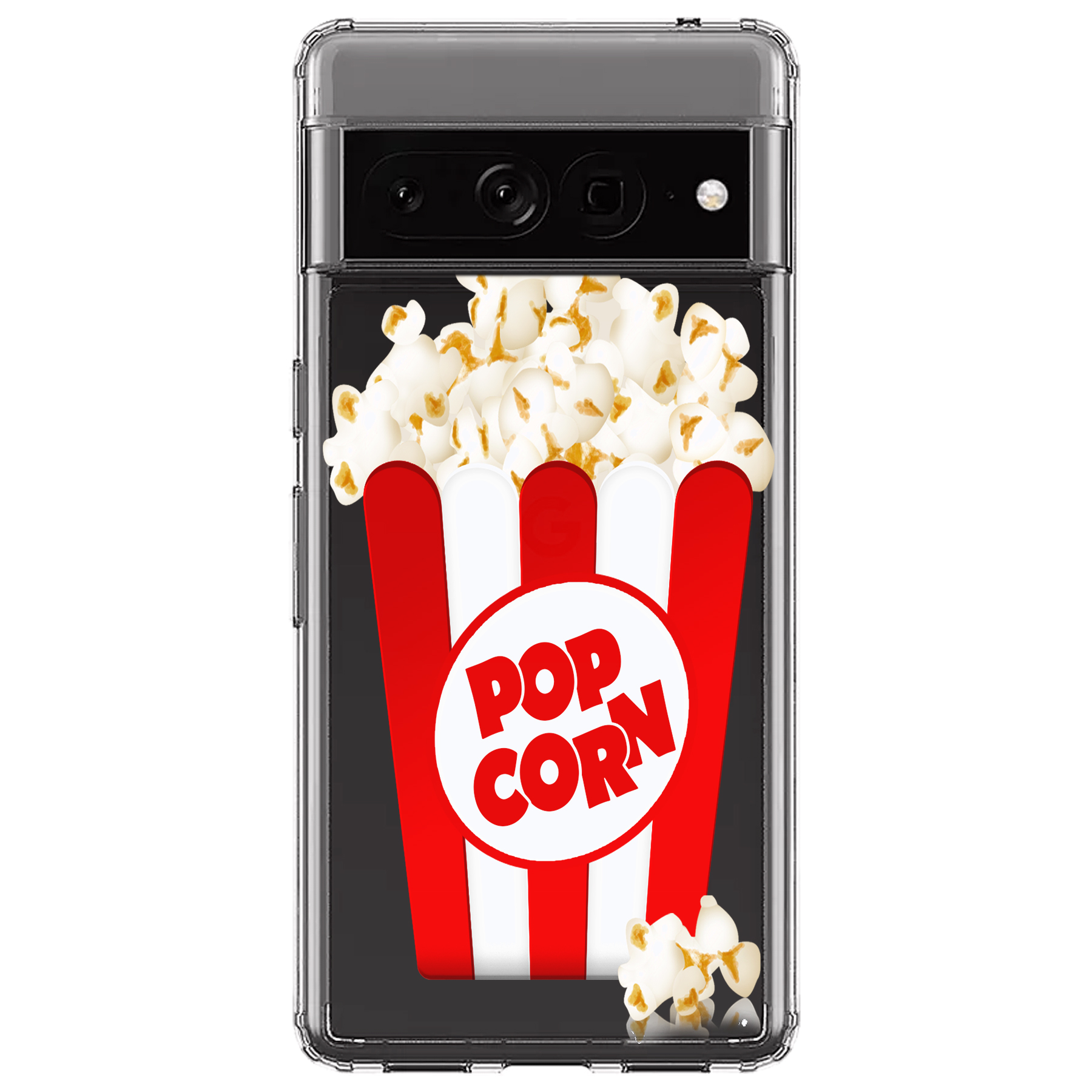 For Google Pixel 8a 7a 6a 7/8 Pro ShockProof TPU Phone Case+Tempered Glass -FOD