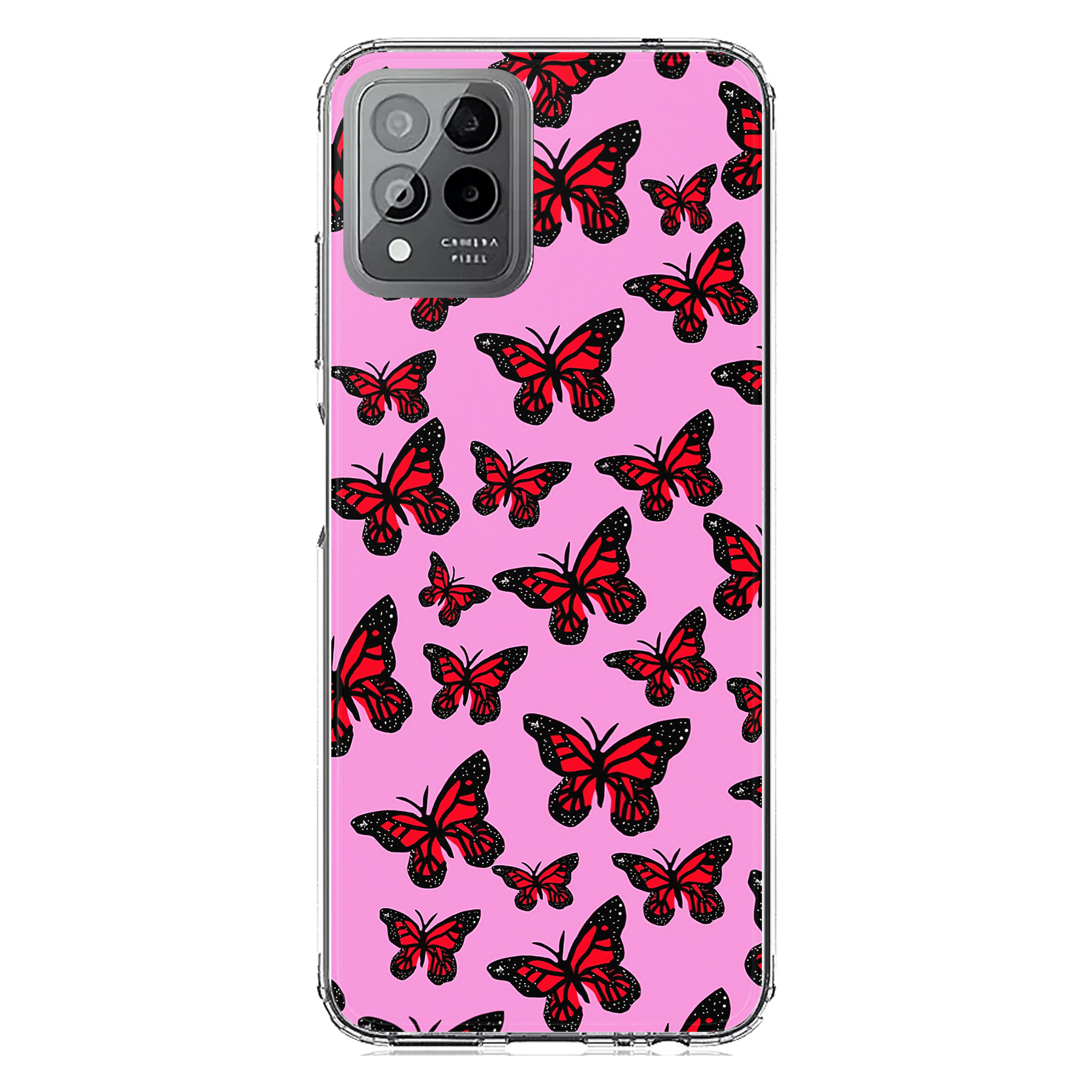 Custodia Portafoglio Per Telekom T Phone Pro 5G / T-Mobile Revvl 6 Pro 5G – Pelle Rossa Con Slot E Stand