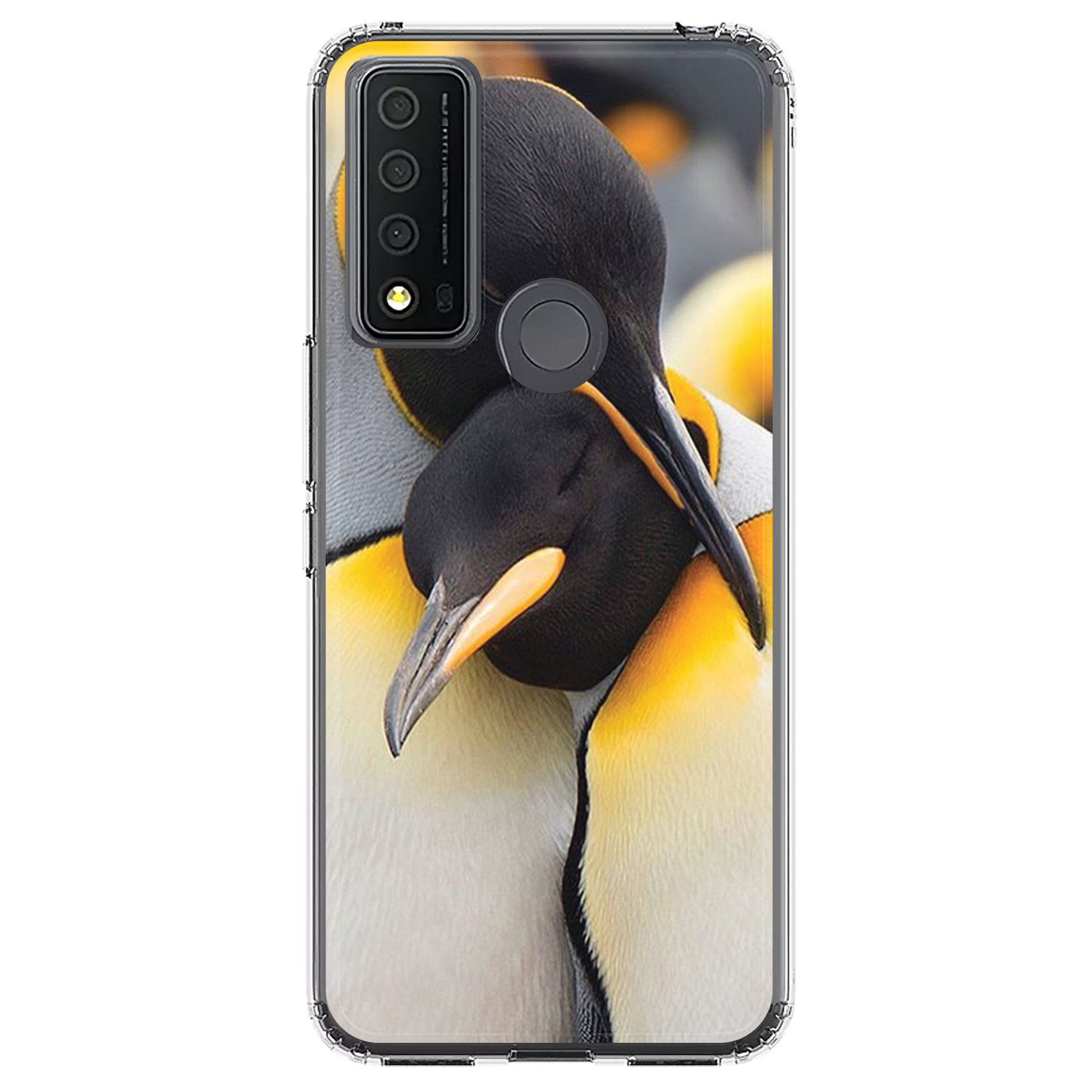 For TCL 30XE 5g 40XE 30V 20XE 20A ShockProof TPU Phone Case+Tempered Glass-CTE