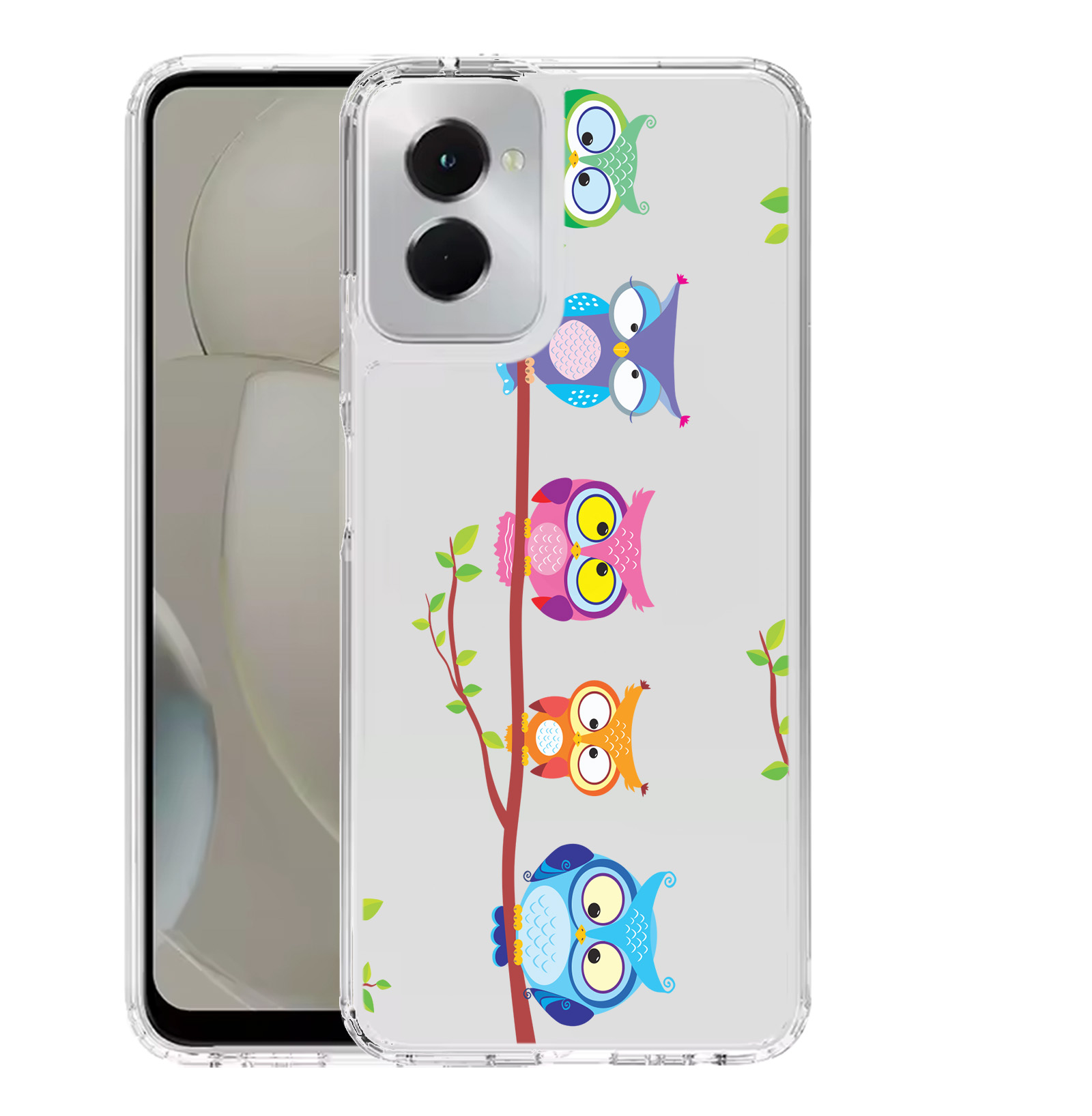 Plastic+Gel Case Cover&Tempered glass For Moto G Power 5G 2024 2023 2022-BRD