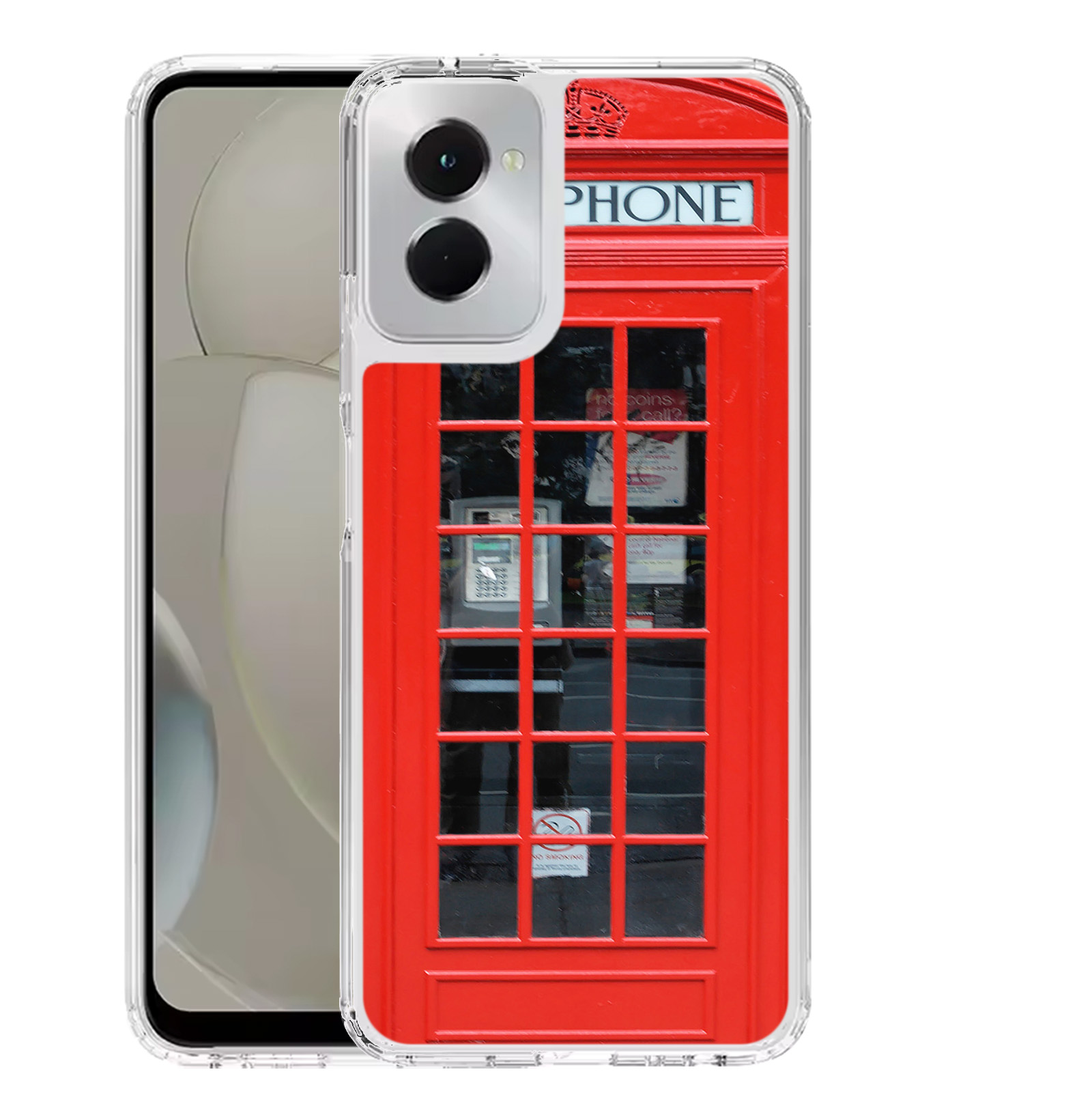 Plastic+Gel Case Cover&Tempered glass For Moto G Power 5G 2024 2023 2022-LMK